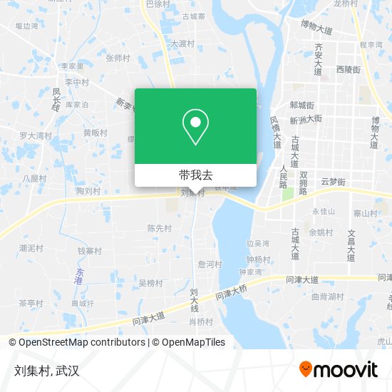 刘集村地图