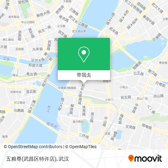 五粮尊(武昌区特许店)地图