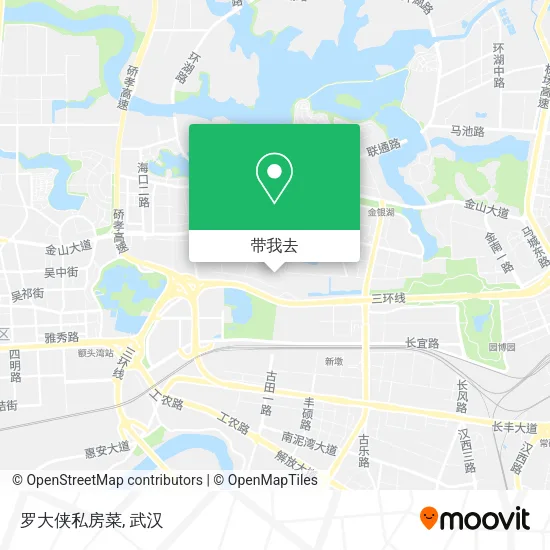 罗大侠私房菜地图