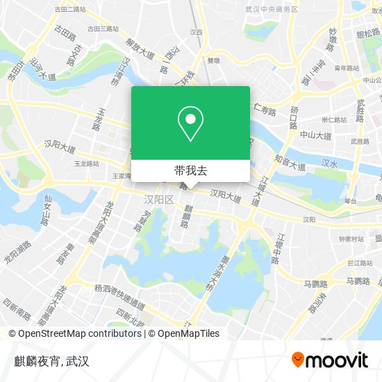 麒麟夜宵地图