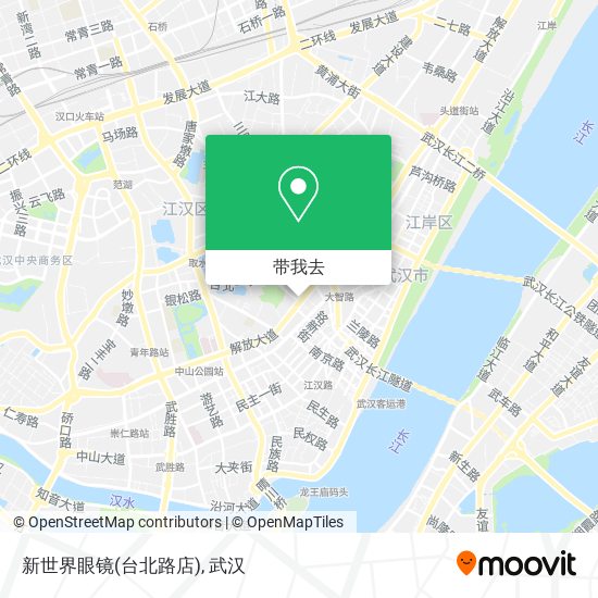 新世界眼镜(台北路店)地图