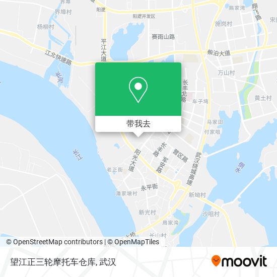 望江正三轮摩托车仓库地图
