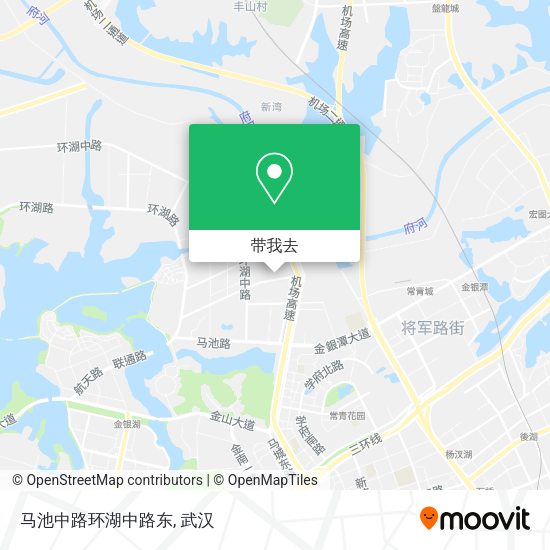 马池中路环湖中路东地图