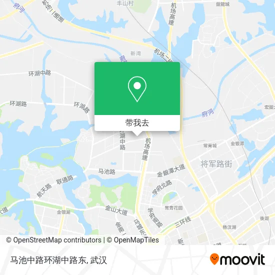 马池中路环湖中路东地图