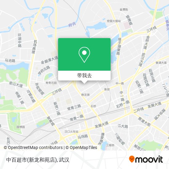 中百超市(新龙和苑店)地图