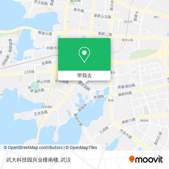 武大科技园兴业楼南楼地图