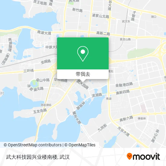武大科技园兴业楼南楼地图