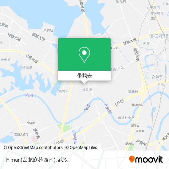 F-man(盘龙庭苑西南)地图