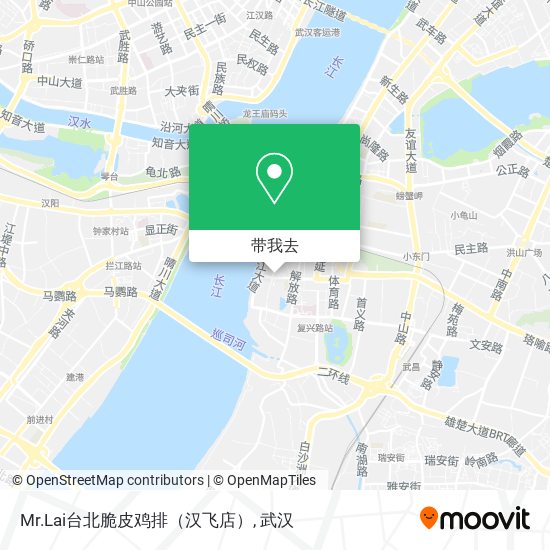 Mr.Lai台北脆皮鸡排（汉飞店）地图