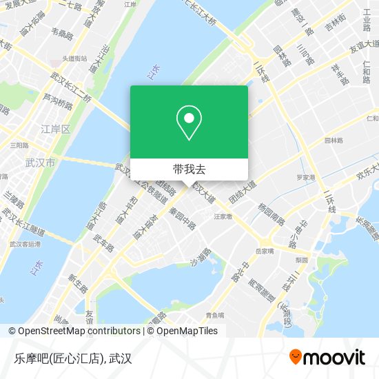 乐摩吧(匠心汇店)地图