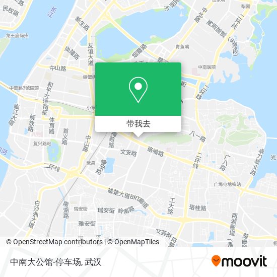 中南大公馆-停车场地图
