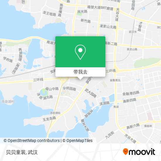 贝贝童装地图