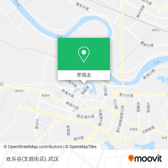 欢乐谷(文昌街店)地图