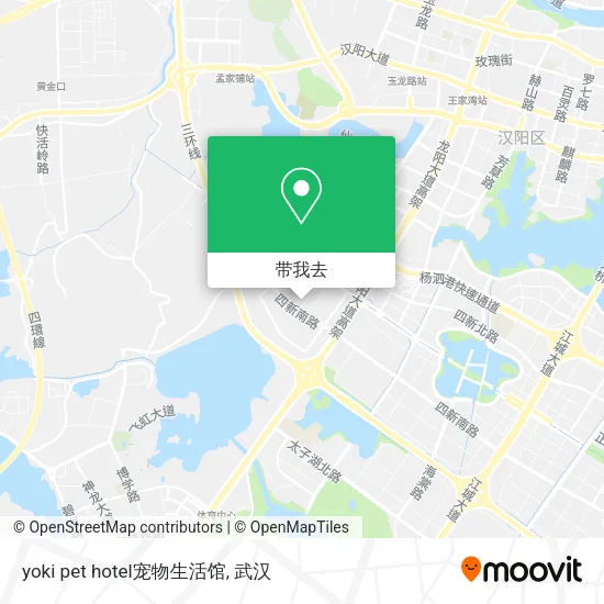 yoki pet hotel宠物生活馆地图