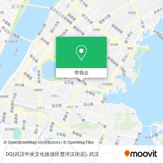 DQ(武汉中央文化旅游区楚河汉街店)地图