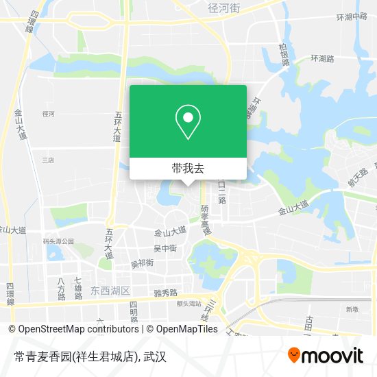 常青麦香园(祥生君城店)地图