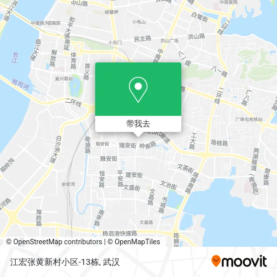 江宏张黄新村小区-13栋地图