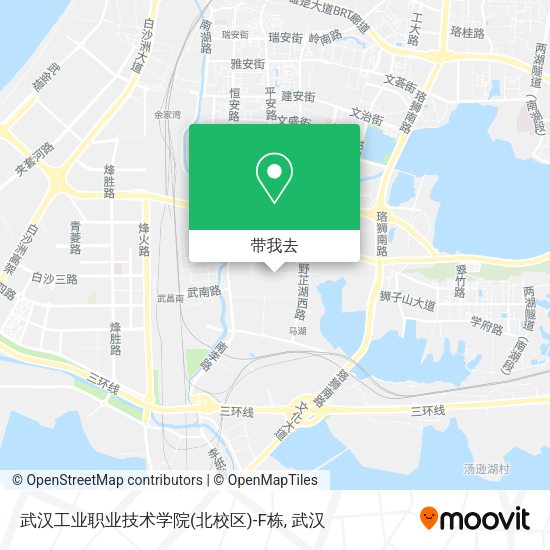 武汉工业职业技术学院(北校区)-F栋地图