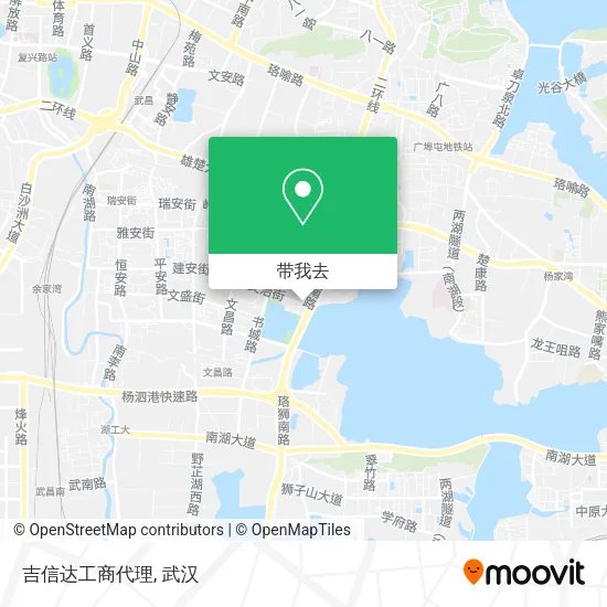 吉信达工商代理地图