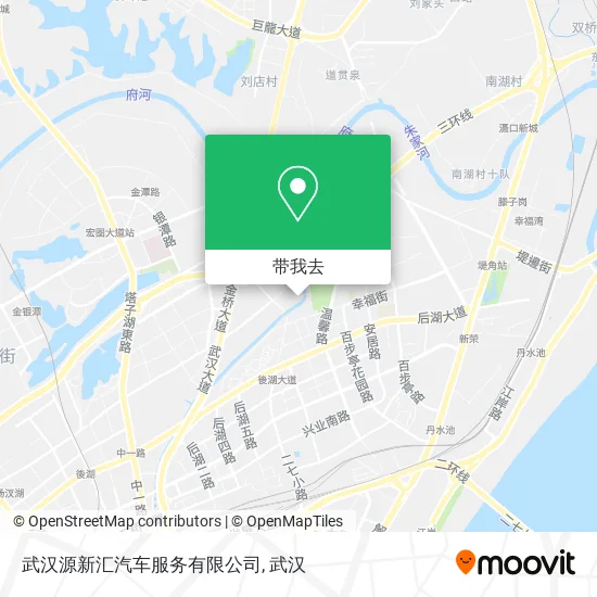 武汉源新汇汽车服务有限公司地图
