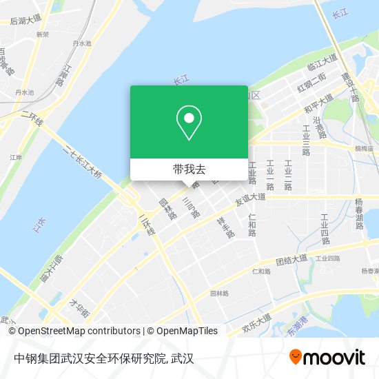 中钢集团武汉安全环保研究院地图