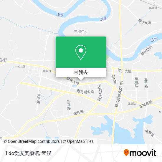 I do爱度美颜馆地图