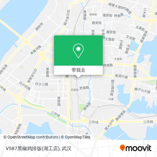 V587黑椒鸡排饭(湖工店)地图