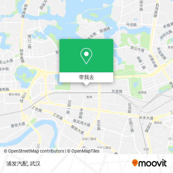 浦发汽配地图