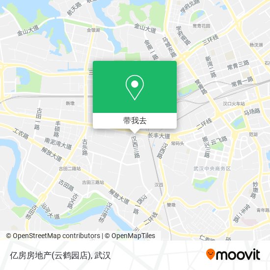 亿房房地产(云鹤园店)地图