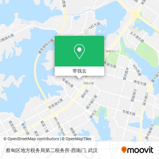 蔡甸区地方税务局第二税务所-西南门地图