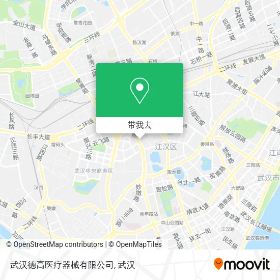 武汉德高医疗器械有限公司地图