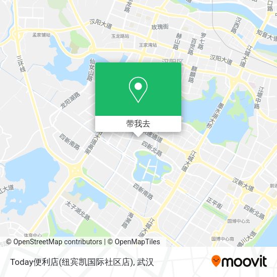 Today便利店(纽宾凯国际社区店)地图