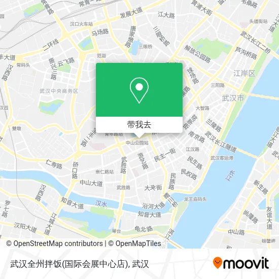武汉全州拌饭(国际会展中心店)地图