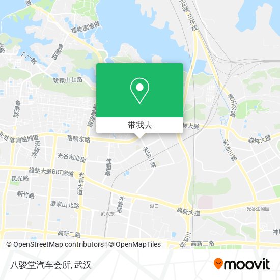 八骏堂汽车会所地图