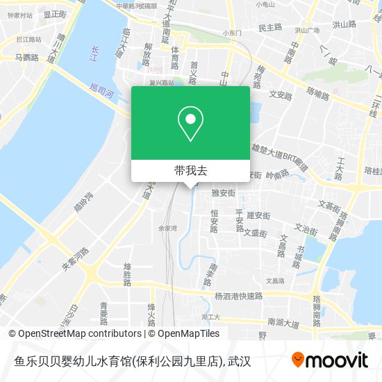 鱼乐贝贝婴幼儿水育馆(保利公园九里店)地图