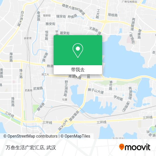 万叁生活广宏汇店地图