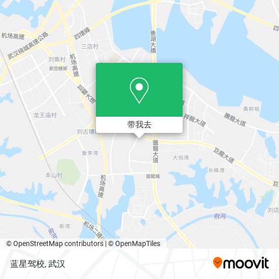蓝星驾校地图