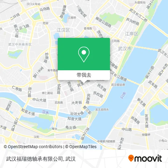 武汉福瑞德轴承有限公司地图