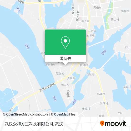 武汉众和方正科技有限公司地图