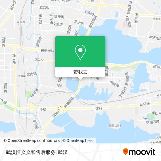 武汉恒众众和售后服务地图