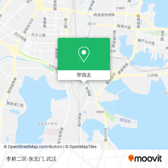 李桥二区-东北门地图