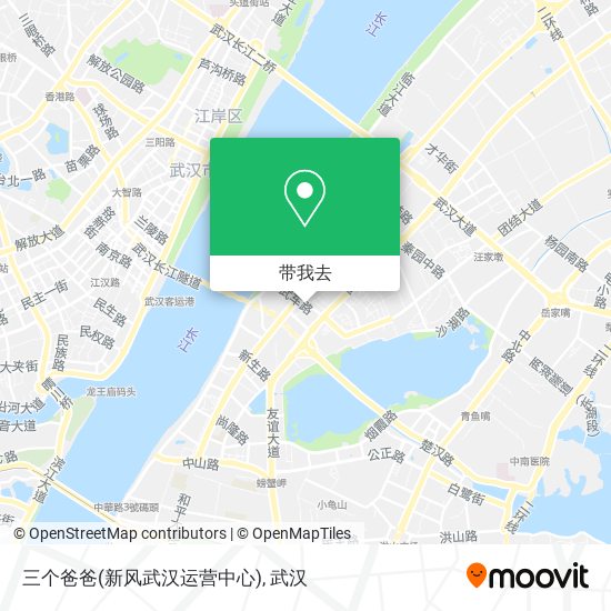三个爸爸(新风武汉运营中心)地图