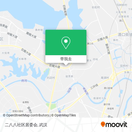 二八八社区居委会地图