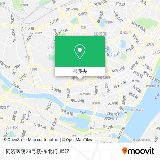 同济医院28号楼-东北门地图