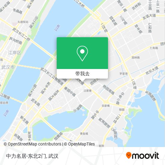 中力名居-东北2门地图