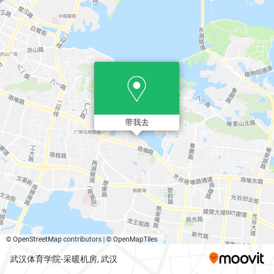 武汉体育学院-采暖机房地图