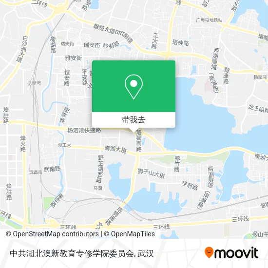 中共湖北澳新教育专修学院委员会地图