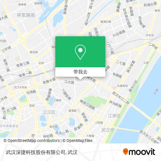 武汉深捷科技股份有限公司地图