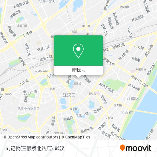 刘记鸭(三眼桥北路店)地图