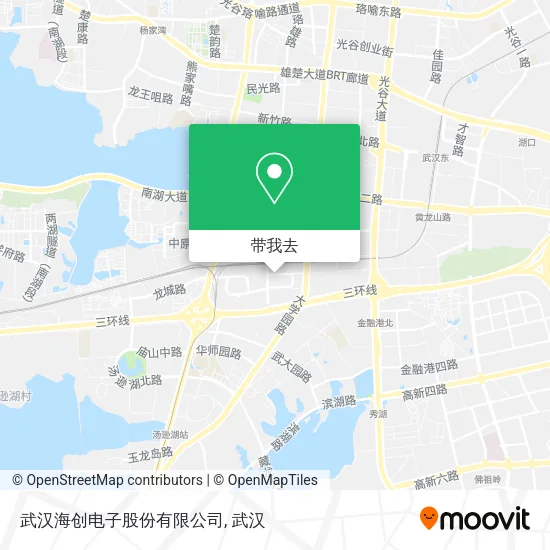 武汉海创电子股份有限公司地图